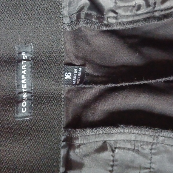 Counterparts Capris black size 16 - Picture 5 of 11